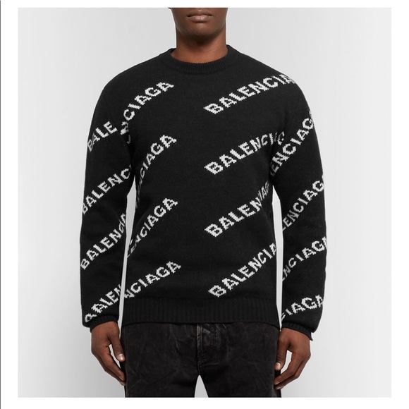 balenciaga sweater size